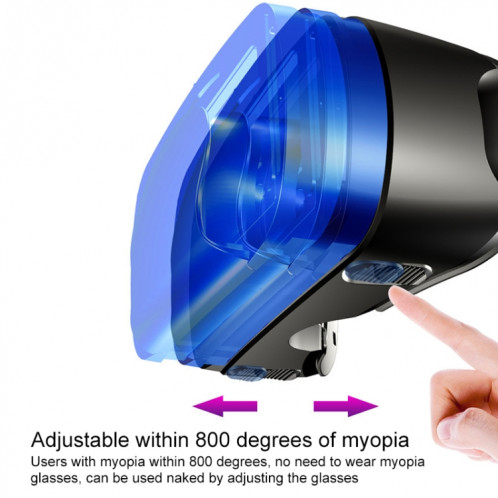 VRG Pro Audio Video Vide Vidéo Blue Lentilles revêtues de lunettes mobiles 3D VR VR SH56321813-09