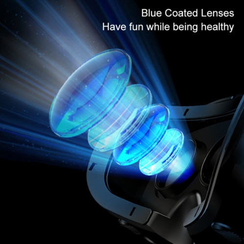 VRG Pro Audio Video Vide Vidéo Blue Lentilles revêtues de lunettes mobiles 3D VR VR SH56321813-09