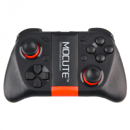 MOCUTE-050 télécommande sans fil Bluetooth / mini contrôleur de manette de jeu / contrôleur de lecteur de musique pour téléphone portable / tablette Android / iOS (noir) SH404B1013-08