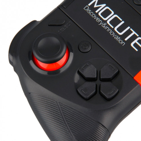 MOCUTE-050 télécommande sans fil Bluetooth / mini contrôleur de manette de jeu / contrôleur de lecteur de musique pour téléphone portable / tablette Android / iOS (noir) SH404B1013-08