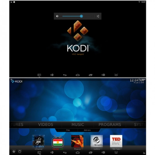 MXQ 4K Full HD Media Player RK3229 Quad Core KODI Android 9.0 TV Box avec télécommande, RAM: 1 Go, ROM: 8 Go, HDMI, WiFi, Miracast, DLNA (noir) SH005344-021