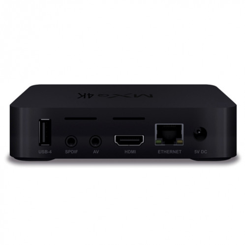 MXQ 4K Full HD Media Player RK3229 Quad Core KODI Android 9.0 TV Box avec télécommande, RAM: 1 Go, ROM: 8 Go, HDMI, WiFi, Miracast, DLNA (noir) SH005344-021