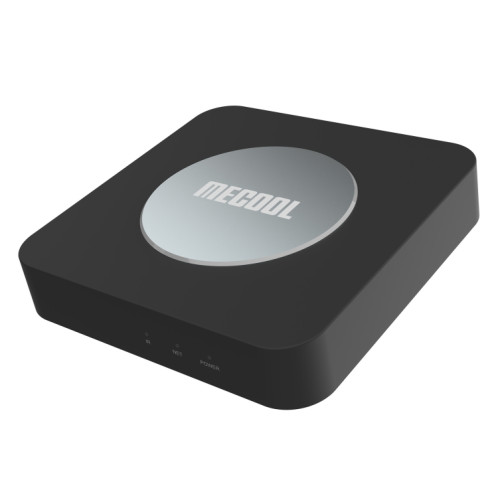 MECOOL KM2 Plus 4K Smart TV BOX Android 11.0 Lecteur multimédia avec télécommande, Amlogic S905X2 Quad Core, RAM : 2 Go, ROM : 16 Go, prise US SM86US1092-07