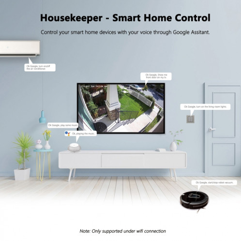 MECOOL KA1 Haut-parleur TV intelligent Android 11 TV Box avec télécommande, Amlogic S905X4 Quad Core Cortex-A55, 4 Go + 32 Go, double bande / Bluetooth / Ethernet / DVB-T/T2 / DVB-C () SM01EU788-010
