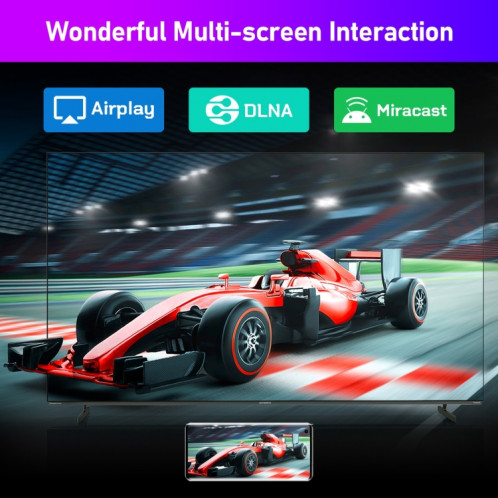 H96 Max 8K Ultra HD Smart TV Box Android 13.0 Lecteur multimédia avec télécommande, RK3528 Quad-Core, 2 Go + 16 Go () SH03EU464-014