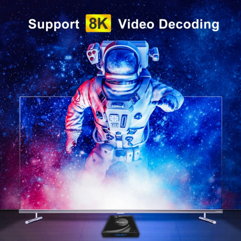 X88 Pro 13 Android 13.0 Smart TV Box avec télécommande, RK3528 Quad-Core, 4G + 64 Go () SH15EU1735-08
