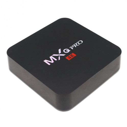 MXQ PROi 1080P 4K HD Smart TV BOX avec télécommande, Android 7.1 S905W Quad Core Cortex-A53 jusqu'à 2GHz, RAM: 2 Go, ROM: 16 Go, WiFi support SH07721380-010