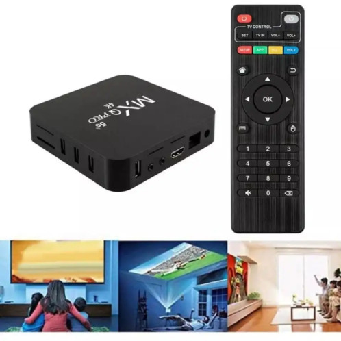 MXQ PRO 5G 4K TV Boîte TV Rockchip RK3228A Quad Core CPU, 1 Go + 8GB WTIH Télécommande, SH32EU1933-07