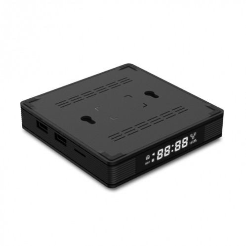 M96mini 4K Smart TV BOX Android 9.0 Lecteur multimédia avec télécommande, Quad-core RK3228A, RAM : 2 Go, ROM : 16 Go, WiFi double bande, SH10EU1133-011