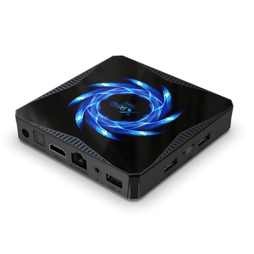 TANIX X96Q Max 4K Smart TV BOX Android 10 Lecteur multimédia avec télécommande, Quad Core Allwinner H616, RAM : 4 Go, ROM : 64 Go, WiFi 2,4 GHz/5 GHz, prise US SH38US1981-015