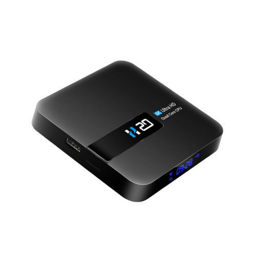 H20 4K Smart TV BOX Android 10.0 Lecteur multimédia avec télécommande, Quad Core RK3228A, RAM : 1 Go, ROM : 8 Go, WiFi 2,4 GHz, prise AU SH82AU729-016
