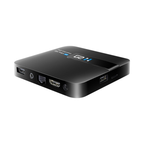 H20 4K Smart TV BOX Android 10.0 Lecteur multimédia avec télécommande, Quad Core RK3228A, RAM : 1 Go, ROM : 8 Go, WiFi 2,4 GHz, prise AU SH82AU729-016