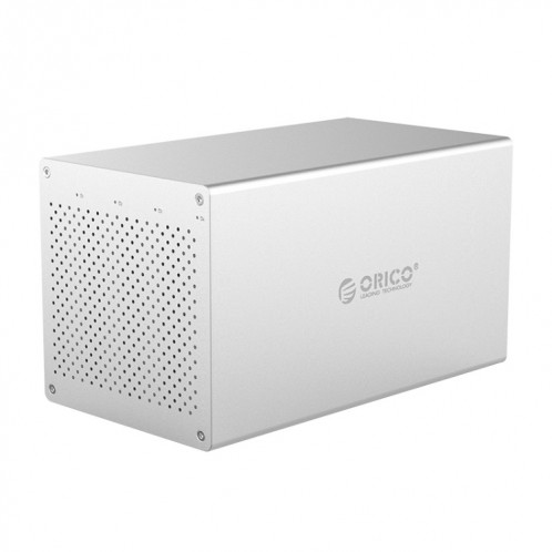 ORICO Honeycomb Series WS400RC3 SATA 3,5 pouces USB-C / Type-C 4 baies boîtier en alliage HDD / SSD avec raid, la capacité de support maximale: 40 To SO00401346-012