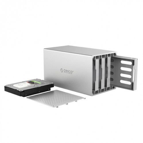ORICO Honeycomb Series WS400U3 SATA 3,5 pouces USB 3.0 4 baies boîtier en alliage HDD / SSD, la capacité de support maximale: 40 To SO004269-010