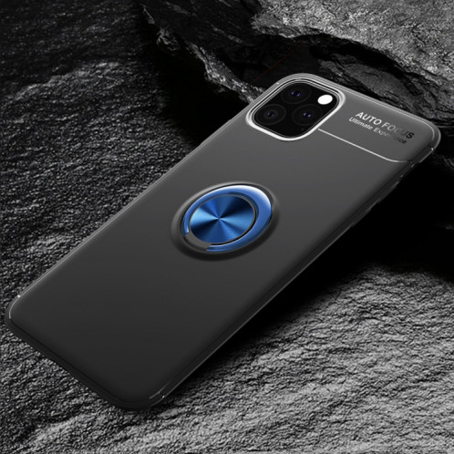 lenuo Coque TPU antichoc avec support invisible pour iPhone 11 Pro (Noir Bleu) SL101C22-05