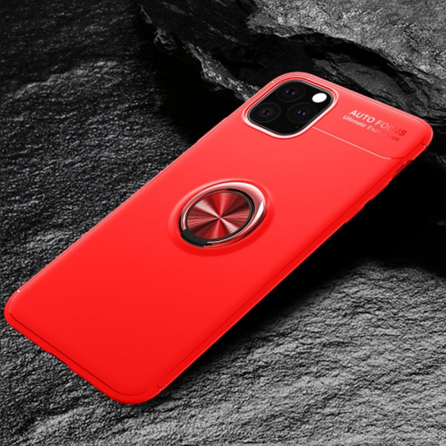 lenuo Coque TPU antichoc avec support invisible pour iPhone 11 Pro Max (rouge) SL103F127-05