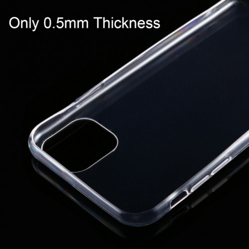 Etui de protection en TPU transparent ultra-mince de 0,5 mm pour iPhone 11 Pro SH64011483-06