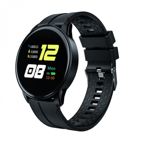 B7 Montre intelligente à écran couleur de 0,96 pouces, moniteur de sommeil de soutien / moniteur de fréquence cardiaque / tensiomètre (noir) SH801B595-012