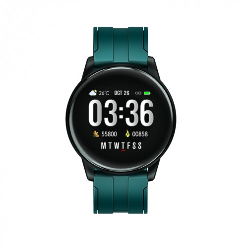 B7 Montre intelligente à écran couleur de 0,96 pouces, moniteur de sommeil de soutien / moniteur de fréquence cardiaque / tensiomètre (vert) SH801C865-012