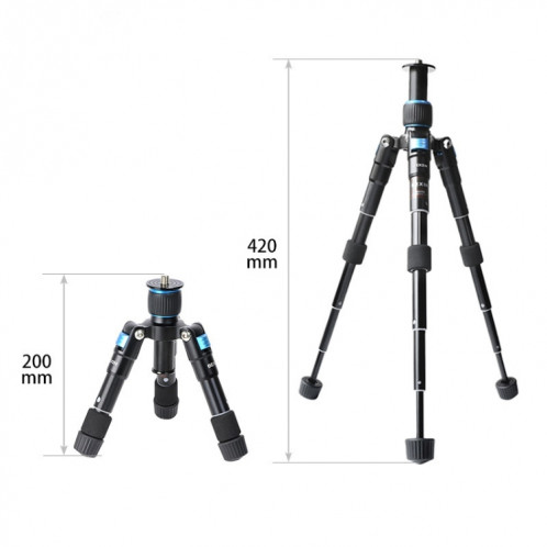 BEXIN MS08 Travel Camera Mini Trépieds pour Smart Phone Dslr Camera SH0133950-07