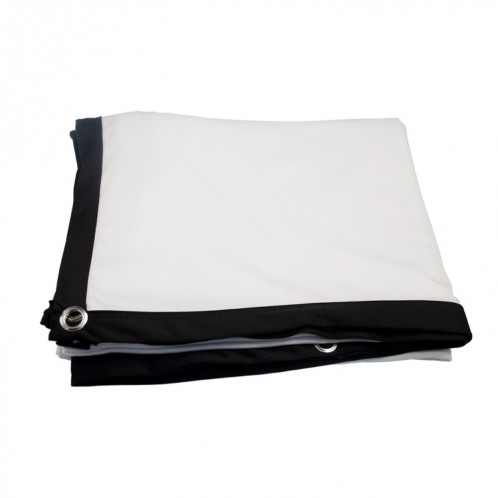 Rideau de film de projecteur en polyester de soie de lait pliable, taille : 150 pouces (16:9) zone de projection : 332 x 187 cm SH6011515-011