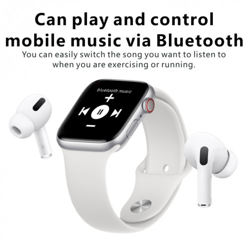 Montre Bluetooth intelligente à écran TFT H55Pro 1,4 pouces, moniteur de sommeil / moniteur de fréquence cardiaque / tensiomètre, style: bracelet en silicone (vert) SH001E791-013