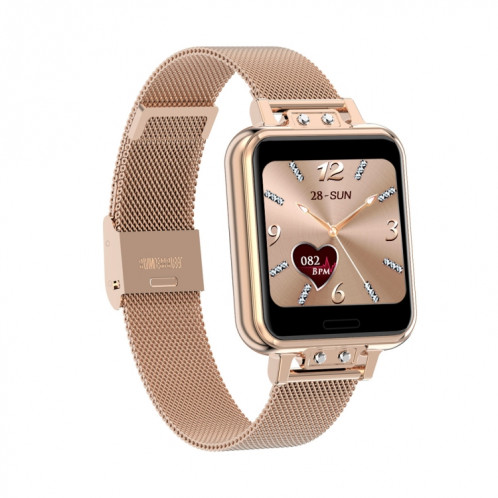 ZL13 1.22 pouces écran couleur IP67 montre intelligente étanche, moniteur de sommeil de soutien / moniteur de fréquence cardiaque / rappel de cycle menstruel (or) SH901A1771-015