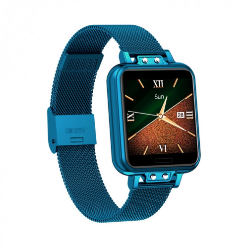 ZL13 1.22 pouces écran couleur IP67 montre intelligente étanche, moniteur de sommeil de soutien / moniteur de fréquence cardiaque / rappel de cycle menstruel (bleu) SH901C1556-015