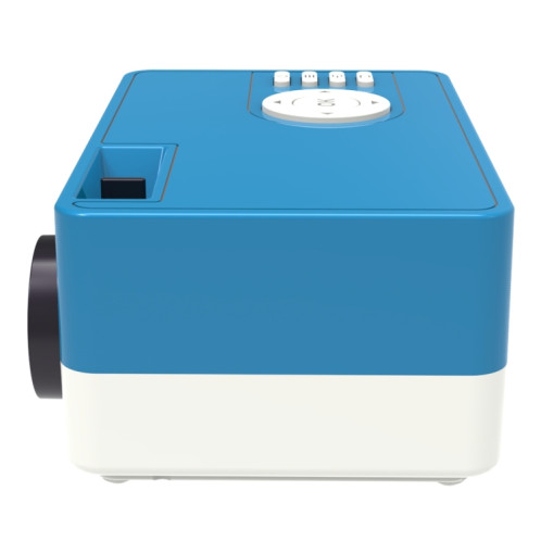 J15 1920 x 1080P HD Mini projecteur LED domestique avec support de montage sur trépied AV / HDMI x 1 / USB x1 / TF x 1, Type de prise: Prise AU (Bleu Blanc) SH104B1424-017