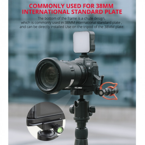 Caméra Yelangu CL11 Caméra Plaque de base de la carte de base pour Canon EOS RP SY04861358-014