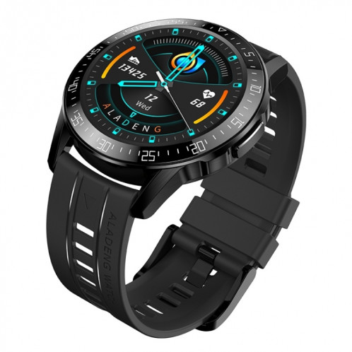 GT3 Montre intelligente à écran rond complet de 1,3 pouces, moniteur de sommeil de soutien / moniteur de fréquence cardiaque / surveillance de la température (noir) SH501A73-014