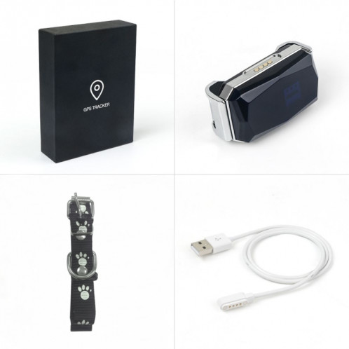 Localisateur de chien de traqueur GPS étanche pour animaux de compagnie G06 IP67 SH0562450-012