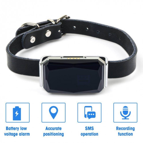 Localisateur de chien de traqueur GPS étanche pour animaux de compagnie G06 IP67 SH0562450-012