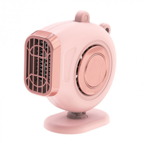 Dégivreur d'hiver de chauffage électrique de tableau de bord de voiture portable, tension: 24 V (rose) SH402B1296-011