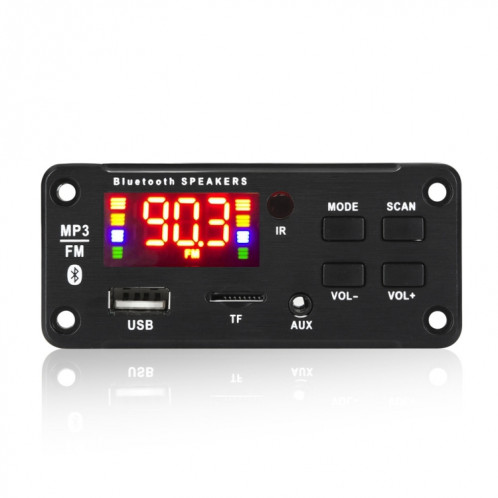JX-916BT 12V 50W lecteur MP3 de voiture à écran couleur, prise en charge Bluetooth / FM / appel / enregistrement SH08951823-06