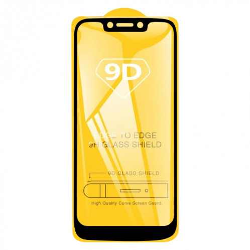 Pour Motorola Moto G7 Play 9D Full Glue Film en verre trempé plein écran SH9702624-010