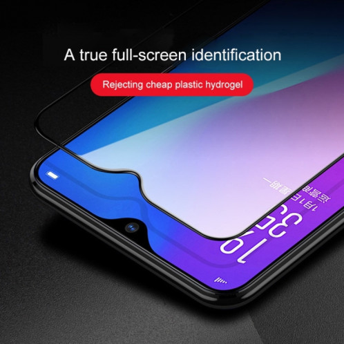 Pour Motorola Moto G7 Plus 9D Full Glue Film en verre trempé plein écran SH97031114-010