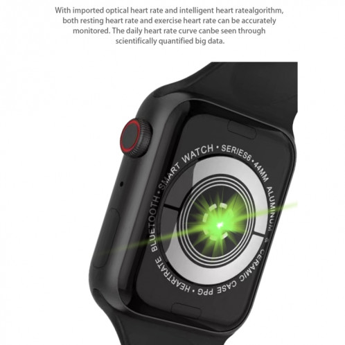 DW35 Montre intelligente étanche IP67 plein écran de 1,75 pouces, moniteur de sommeil / moniteur de fréquence cardiaque / appel Bluetooth (noir) SH801C1660-014