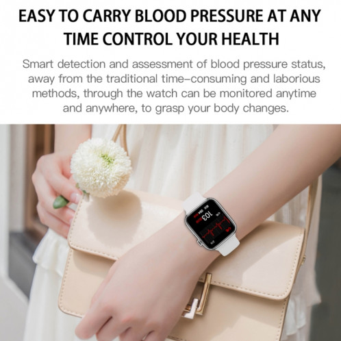 DW35 Montre intelligente étanche IP67 plein écran de 1,75 pouces, moniteur de sommeil / moniteur de fréquence cardiaque / appel Bluetooth (noir) SH801C1660-014