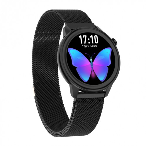 F80 1.3 pouces TFT écran couleur IP68 montre intelligente pour femmes étanche, moniteur de température corporelle de soutien / tensiomètre / rappel de cycle menstruel SH901A762-014