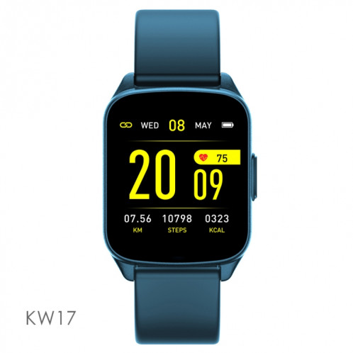 Lokmat KW17 1.3 pouces écran TFT IP68 montre intelligente étanche, moniteur de sommeil de soutien / moniteur de fréquence cardiaque / tensiomètre (vert) SL201D296-012