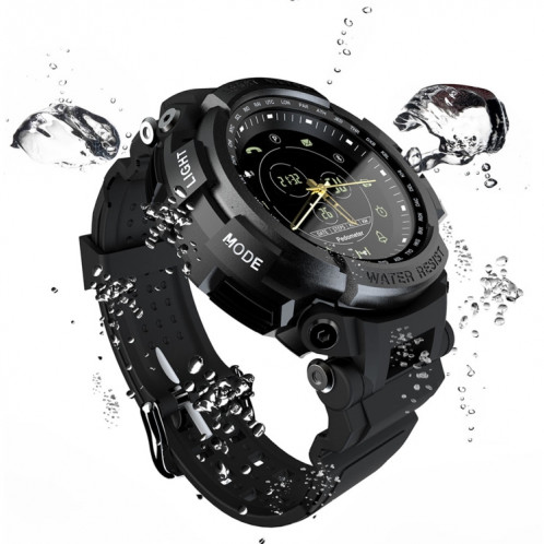 Lokmat MK28 1.4 pouces FSTN écran IP68 montre intelligente étanche, rappel d'informations de support / caméra à distance / enregistrement sportif (vert) SL801C396-012