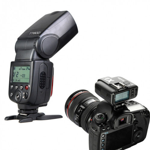 Godox TT600 2.4GHz sans fil 1 / 8000s HSS Flash Speedlite Camera Top Fill Light pour Canon / Nikon DSLR Camera (Noir) SG601A1888-010