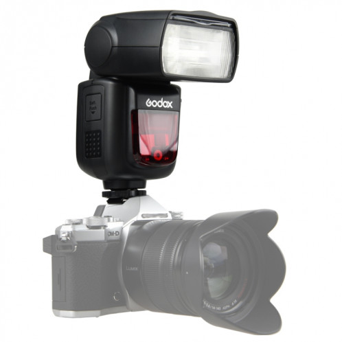 Godox V860IIO 2,4 GHz sans fil 1 / 8000s HSS Flash Speedlite Camera Top Fill Light pour Olympus DSLR Camera (Noir) SG501A848-07