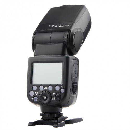Godox V860IIS 2.4GHz sans fil 1 / 8000s HSS Flash Speedlite Camera Top Fill Light pour Sony DSLR Camera (Noir) SG801A1707-010