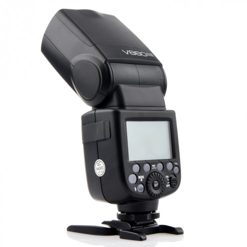 Godox V860IIS 2.4GHz sans fil 1 / 8000s HSS Flash Speedlite Camera Top Fill Light pour Sony DSLR Camera (Noir) SG801A1707-010