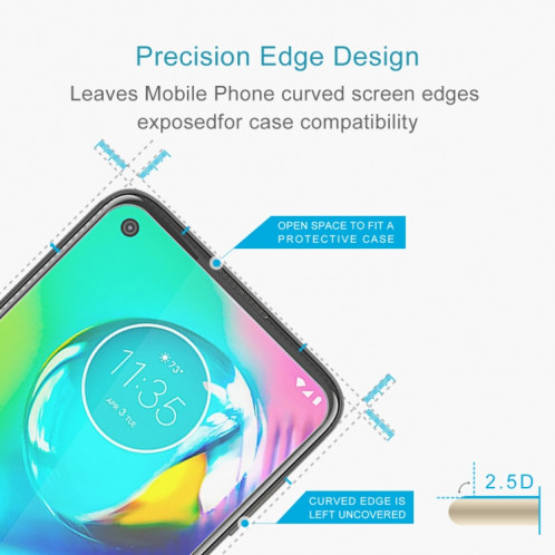 Pour Motorola Moto G Power 0.26mm 9H 2.5D Film en verre trempé SD2303414-08