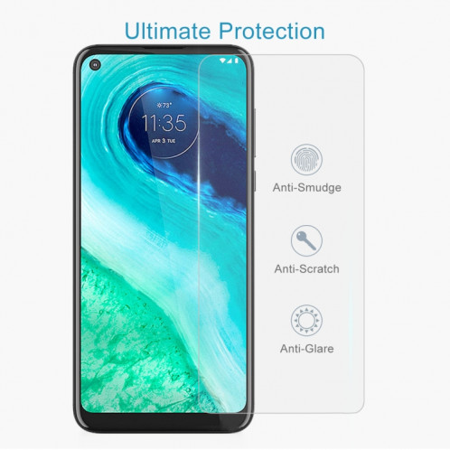 Pour Motorola Moto G Fast 0.26mm 9H 2.5D Film en verre trempé SD23041347-08