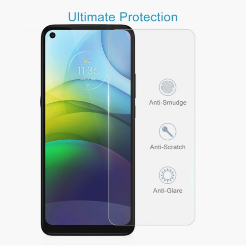 Pour Motorola Moto G9 Power 50 PCS 0.26mm 9H 2.5D Film en verre trempé SH2701523-08
