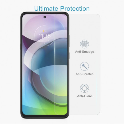 Pour Motorola Moto G 5G 50 PCS 0.26mm 9H 2.5D Film en verre trempé SH270244-08
